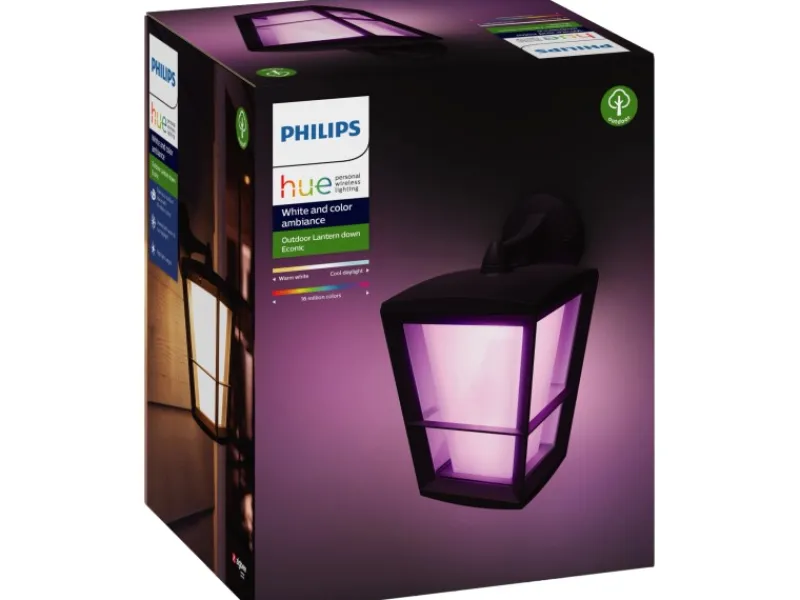 Philips Hue White & Color Amb. Econic LED-Laternenleuchte hängend