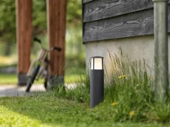 Philips myGarden LED-Sockelleuchte Stock Anthrazit