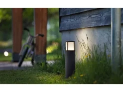 Philips myGarden LED-Sockelleuchte Stock Anthrazit