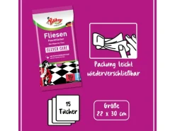 Poliboy Fliesen Feuchttücher 15 Stück