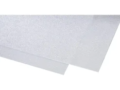 Clearance Gutta Polystyrol-Platte 2,5 mm "Tropfen" Transparent 1000 mm x 500 mm