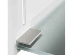 Posseik Spiegel Elite Glasablage farbig eingerahmt 104 cm x 60 cm Hochglanz