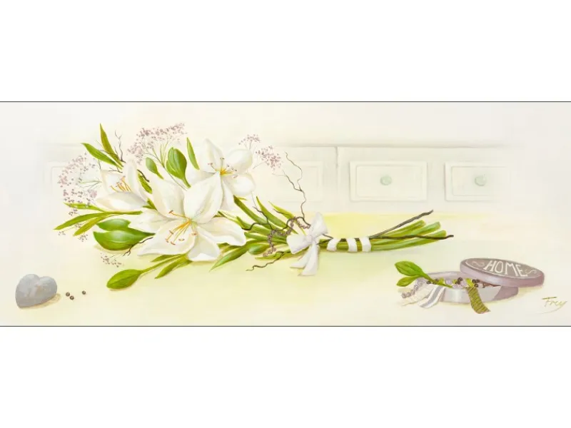 Outlet Pro Art Bild Canvas-Art Hand Tied Bouquet 80 cm x 30 cm