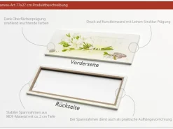 Outlet Pro Art Bild Canvas-Art Hand Tied Bouquet 80 cm x 30 cm