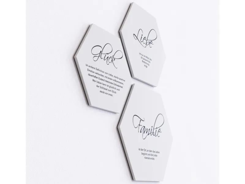 Pro Art Bildkacheln Cut-Out Liebe I 3 Stk. 50 cm x 50 cm