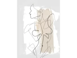 Pro Art Dekopanel Female Abstract Line Art I 40 cm x 30 cm