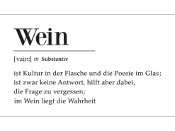 Discount Pro Art Dekopanel Rotwein Definition 30 cm x 15 cm