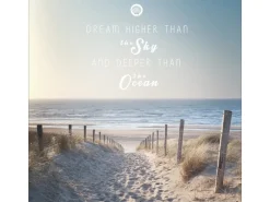 Best Pro Art Pro-Art Glasbild Dream 30 cm x 30 cm x 1,3 cm