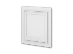 Sale PROFHOME 159818 3D Wandpaneel Wandvertäfelung Deckenplatte 0,25 m2 50 cm x 2 cm x 50 cm Weiß