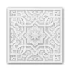 PROFHOME 157503 Deckenplatte Wandvertäfelung Deckenelement 29,2 x 29,2 cm 29,2 cm x 29,2 cm x 6 cm Weiß