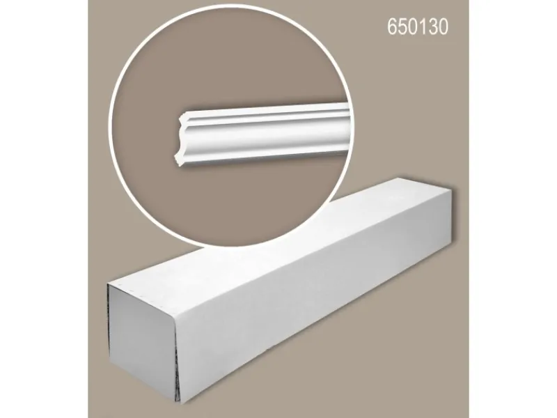 Online PROFHOME 650130 Eckleisten 1 Karton Set mit 10 Zierleisten 20 m Weiß