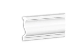 Outlet PROFHOME 484006 Gewände Fassadenprofil Stuckleiste Fassaden Element 2 m 200 cm x 6 cm x 20,2 cm Weiß