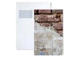 PROFHOME 1 MUSTERSTÜCK S-392351-GU DIN A4 MUSTER der Ziegelstein Tapete