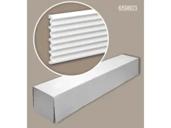 Sale PROFHOME 659803-Box 3D Wandpaneele 1 Karton Set mit 3 Paneelen 6 m Weiß