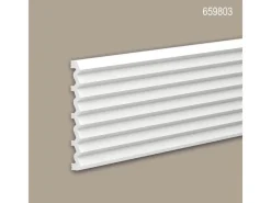 Sale PROFHOME 659803-Box 3D Wandpaneele 1 Karton Set mit 3 Paneelen 6 m Weiß