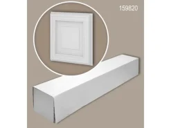 Hot PROFHOME 159820-Box 3D Wandpaneele 1 Karton Set mit 3 Paneelen 0,75 m2 Weiß