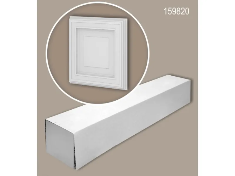 Hot PROFHOME 159820-Box 3D Wandpaneele 1 Karton Set mit 3 Paneelen 0,75 m2 Weiß