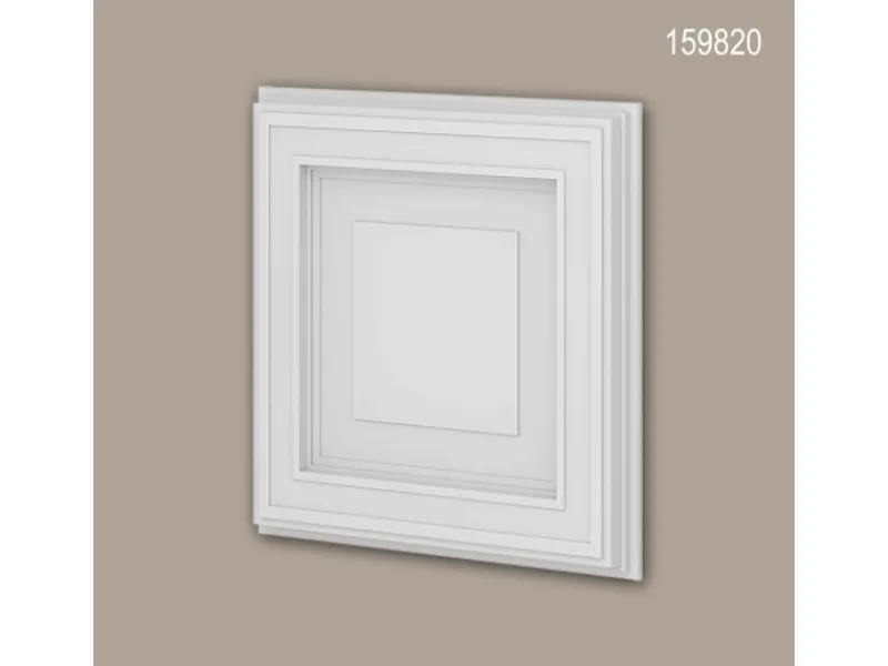 Hot PROFHOME 159820-Box 3D Wandpaneele 1 Karton Set mit 3 Paneelen 0,75 m2 Weiß