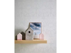 PROFHOME 951361-GU Barock Tapete Ornament Matt Weiß 1,06 m x 25,00 m 26,50 m2 Weiß