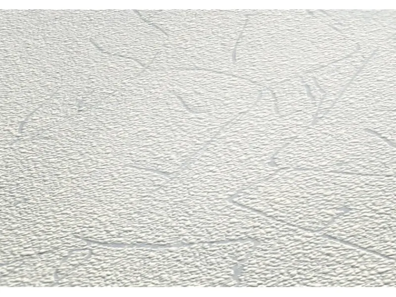 PROFHOME 587114-GU Spachtel Putz Tapete Struktur Matt Weiß 1,06 m x 25,00 m 26,50 m2 Weiß