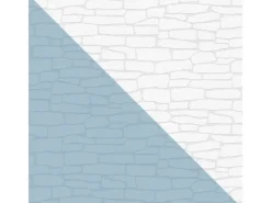 Sale PROFHOME 355515-GU Stein Kacheln Tapete Natur Matt Weiß 1,06 m x 25,00 m 26,50 m2 Weiß