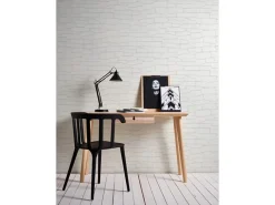 Sale PROFHOME 355515-GU Stein Kacheln Tapete Natur Matt Weiß 1,06 m x 25,00 m 26,50 m2 Weiß