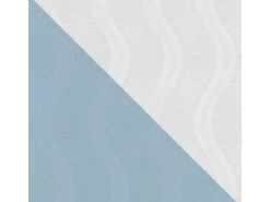 PROFHOME 260512-GU Streifen Tapete Geschwungene Linien Matt Weiß 0,53 m x 10,05 m 5,33 m2 Weiß