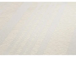 PROFHOME 586315-GU Streifen Tapete Struktur Matt Weiß 1,06 m x 25,00 m 26,50 m2 Weiß