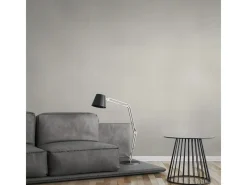 PROFHOME 586315-GU Streifen Tapete Struktur Matt Weiß 1,06 m x 25,00 m 26,50 m2 Weiß