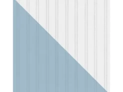 PROFHOME 243515-GU Streifen Tapete Traditionell Matt Weiß 0,53 m x 10,05 m 5,33 m2 Weiß