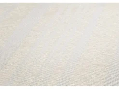 Best PROFHOME 569813-GU Streifen Tapete Struktur Matt Weiß 0,53 m x 10,05 m 5,33 m2 Weiß