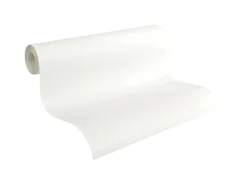 Sale PROFHOME 644916-GU Streifen Tapete Struktur Matt Weiß 0,53 m x 10,05 m 5,33 m2 Weiß