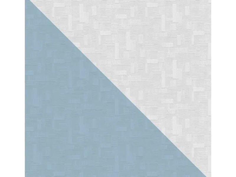 PROFHOME 262110-GU Struktur Tapete Geometrisch Matt Weiß 1,06 m x 25,00 m 26,50 m2 Weiß