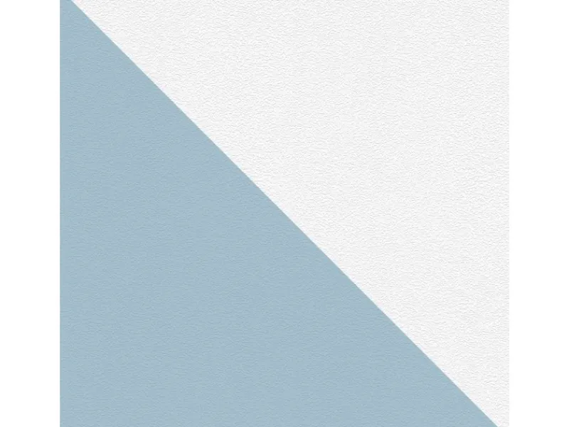 PROFHOME 245816-GU Struktur Tapete Uni Matt Weiß 0,53 m x 10,05 m 5,33 m2 Weiß