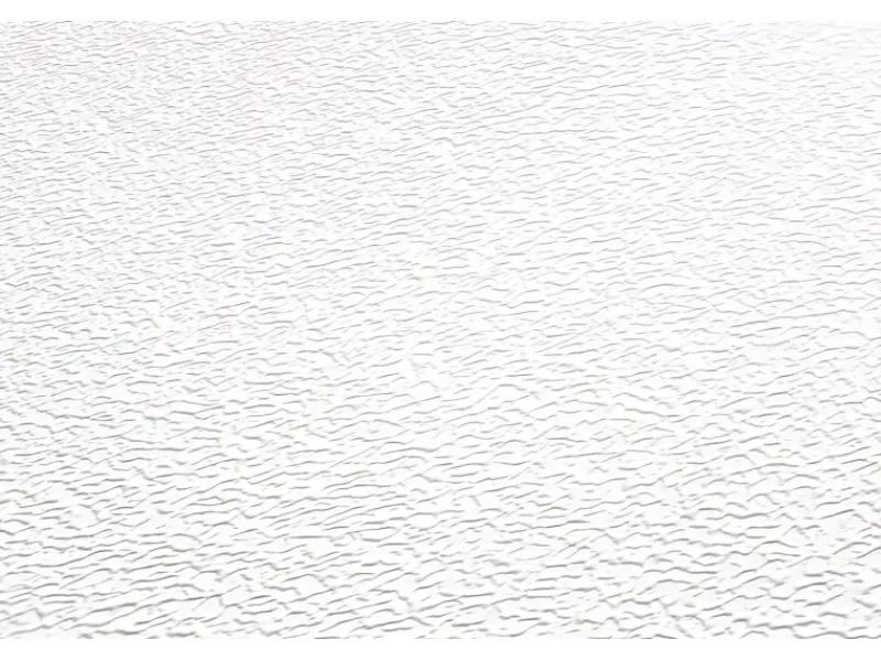 PROFHOME 245816-GU Struktur Tapete Uni Matt Weiß 0,53 m x 10,05 m 5,33 m2 Weiß