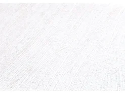 PROFHOME 950918-GU Struktur Tapete Gestreiftes Muster Matt Weiß 0,53 m x 10,05 m 5,33 m2 Weiß