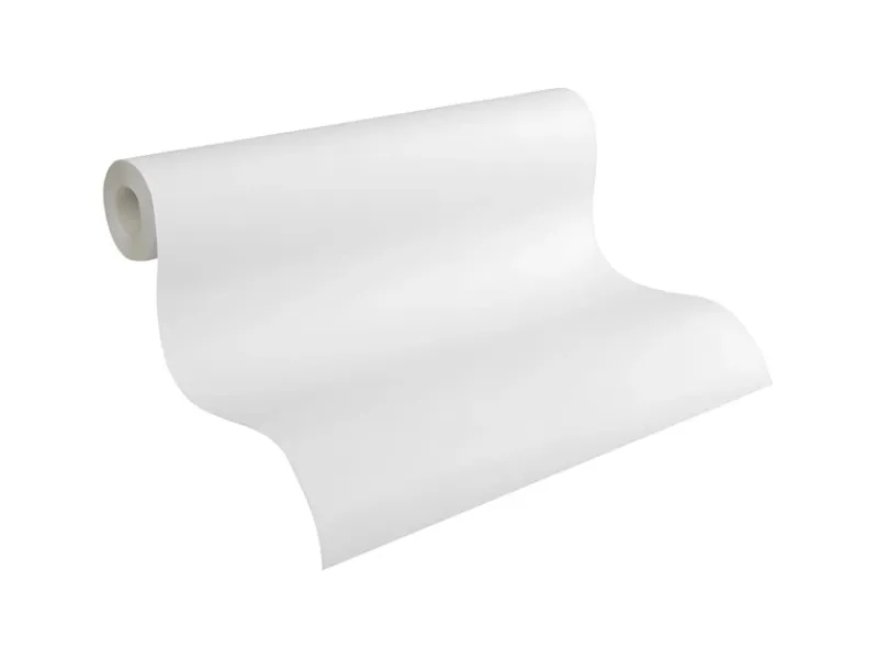 Online PROFHOME 311016-GU Struktur Tapete Spachteloptik Matt Weiß 0,53 m x 10,05 m 5,33 m2 Weiß