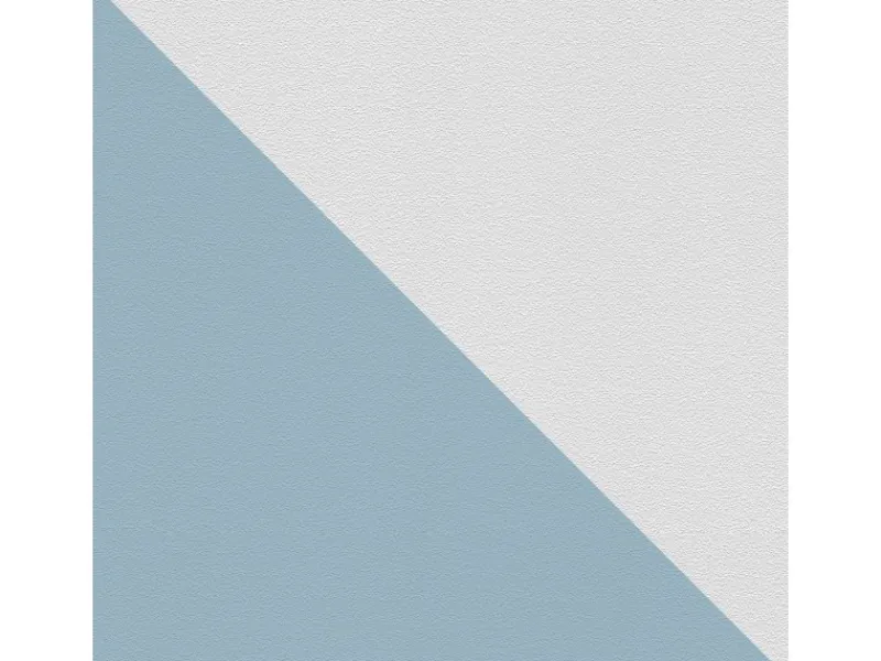 PROFHOME 103819-GU Struktur Tapete Uni Matt Weiß 0,53 m x 10,05 m 5,33 m2 Weiß