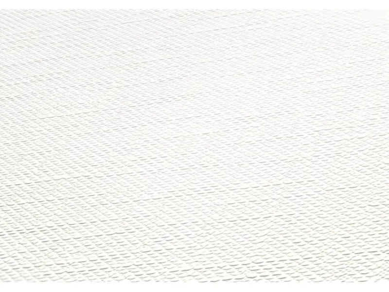 New PROFHOME 324115-GU Textiloptik Tapete Struktur Matt Weiß 1,06 m x 25,00 m 26,50 m2 Weiß