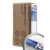 New PROFHOME HomeVlies glatte überstreichbare Vliestapete Glattvlies Renoviervlies 1 Karton mit 4 Rollen 21 m2 Weiß