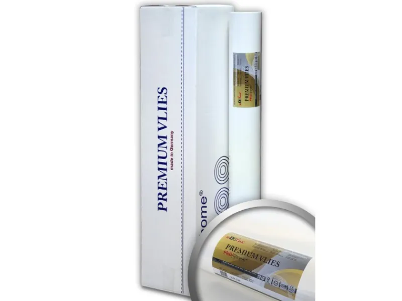 Hot PROFHOME PremiumVlies 150 g Profi-malervlies Renoviervlies Vliestapete Weiß 1 Karton mit 4 Rollen 100 m2 Weiß