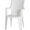 Progarden Stapelsessel Eden Weiß 62 cm x 60 cm x 89 cm