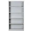 Sale PROREGAL Aktenregal Butterfly 5 Ordernhöhen HxBxT 195 x 100 x 33 cm Grau