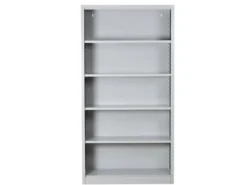 Sale PROREGAL Aktenregal Butterfly 5 Ordernhöhen HxBxT 195 x 100 x 33 cm Grau