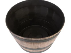 Sale PROREGAL Blumentopf 50x30cm Holz-effekt, Fass