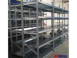 Online PROREGAL Fachbodenregal Proximo Stecksystem 250 x 450 x 32 cm 7 Ebenen Beidseitig Verzinkt