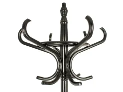 Discount PROREGAL Freistehender Garderobenständer & Regenschirmständer Aus Holz Höhe 185 cm Drehbare Krone & 12 Haken Schwarz