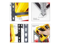 PROREGAL Getränkekistenregal Getränkeregal Camel HxBxT 100 x 80 x 30 cm