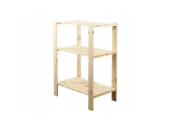 Online PROREGAL Holzregal Woodland HxBxT 115 x 80 x 50 cm Fachlast 120 kg 3 Fachboden Kiefernholz Natur