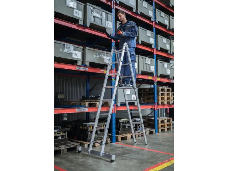 Sale PROREGAL Klappleiter 2-Teilig mit Traverse 2 x 6 Sprossen